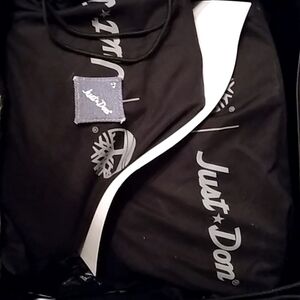 brand new first time out of boot bags  just don blue denim mens timberlands 8.5